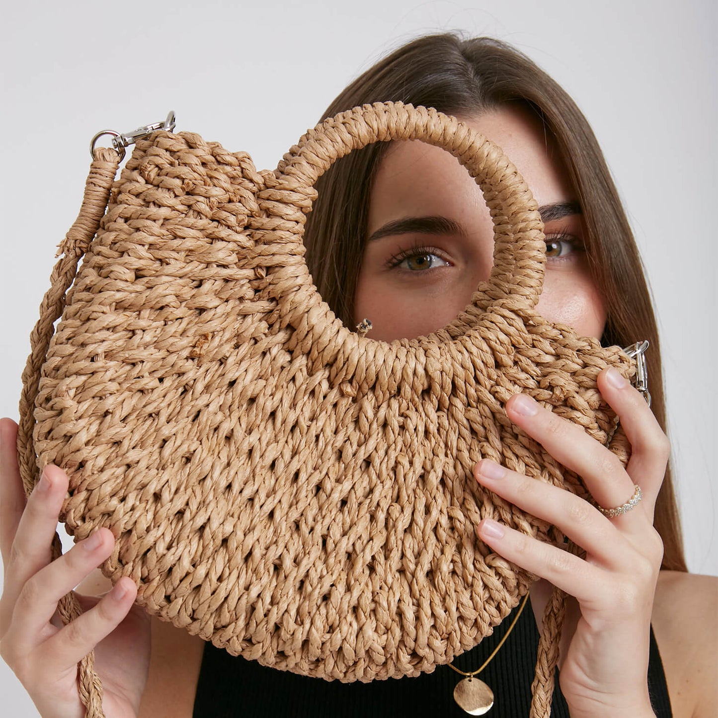 Raffia Bag Tan