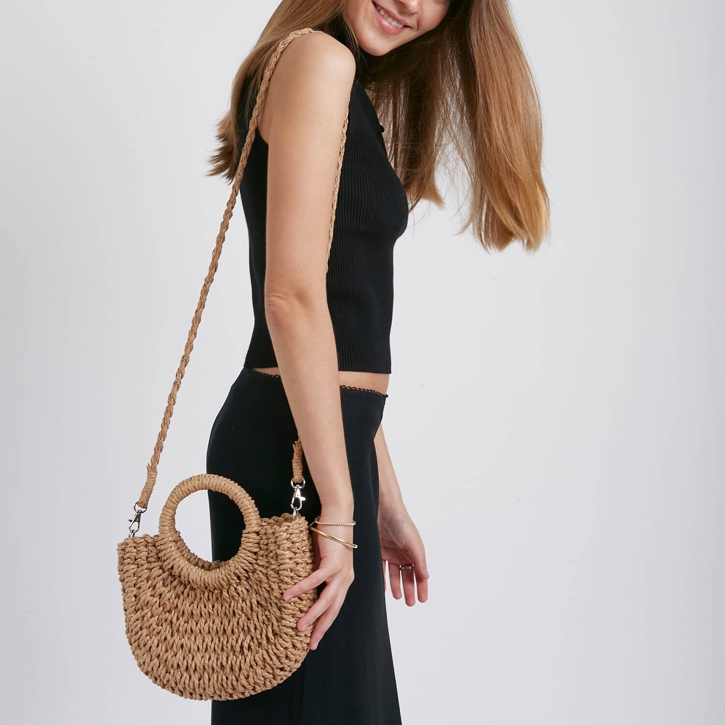 Raffia Bag Tan